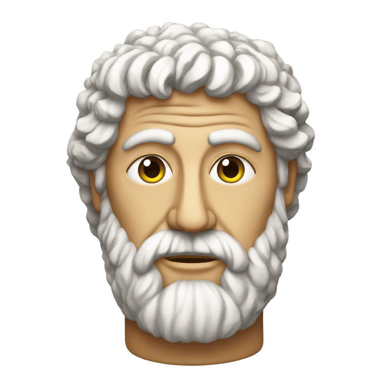 genmoji: Ancient Greek Celebrity