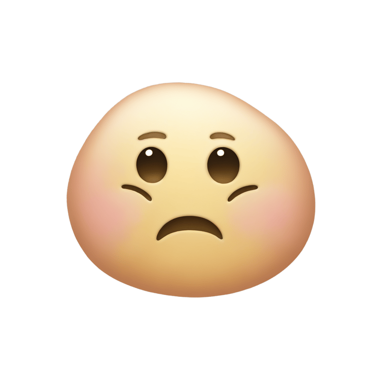 genmoji: a blob with hands on sides