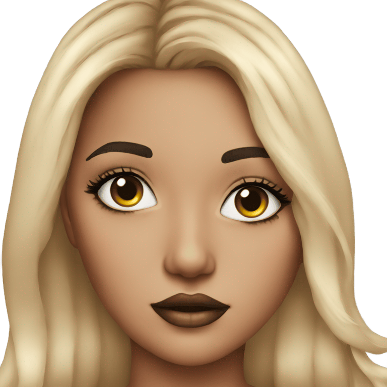 genmoji: Girl makeup