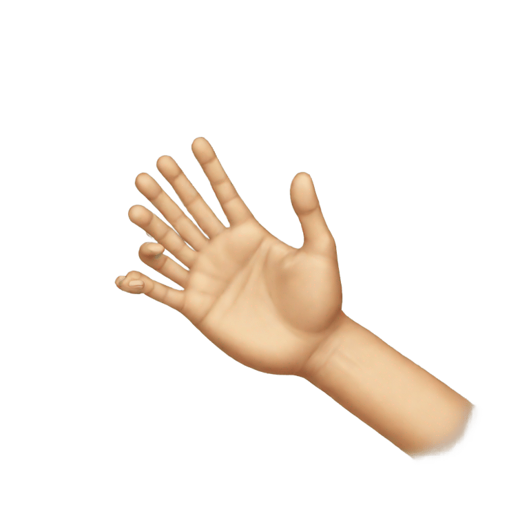 genmoji: cat's hand