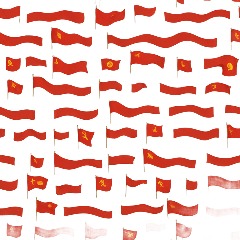 genmoji: Soviet Union flag