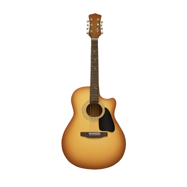 genmoji: A guitar