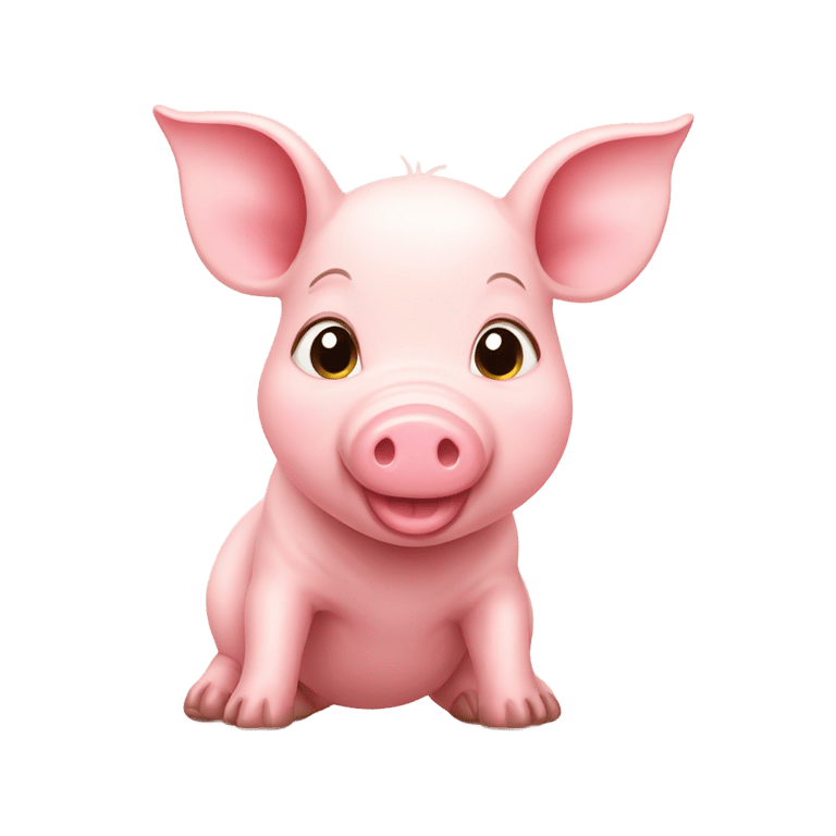 genmoji: piglet