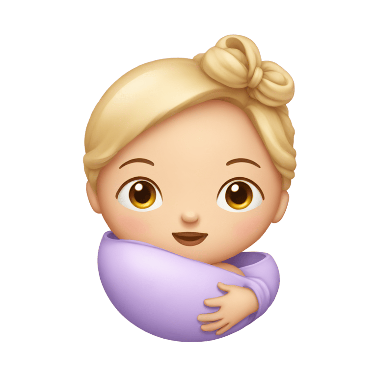 genmoji : Pregnant Baby