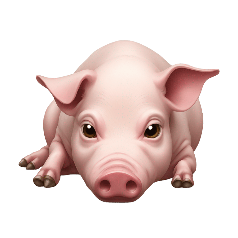 genmoji: dead pig