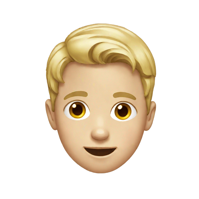 genmoji: white boy kid