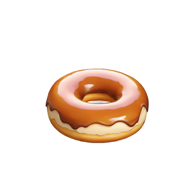 genmoji: Donut autour d’une carotte