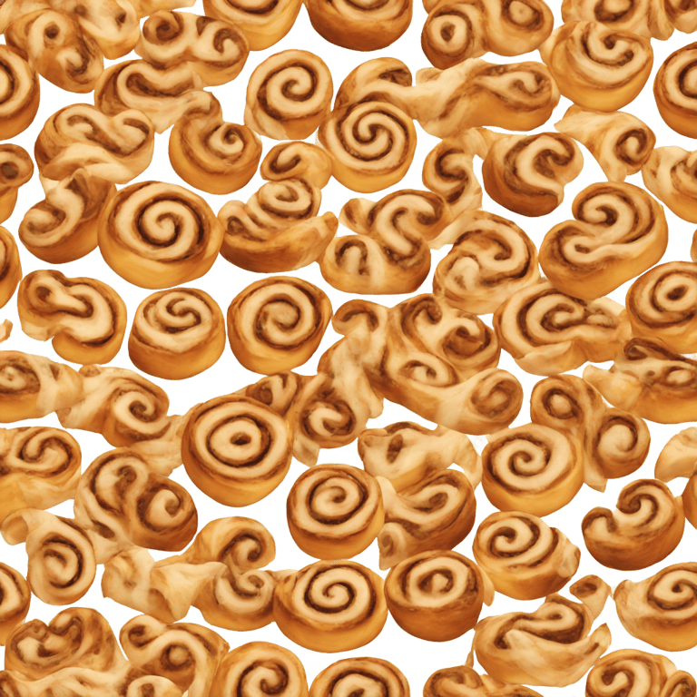 genmoji: Cinnamon roll emoji