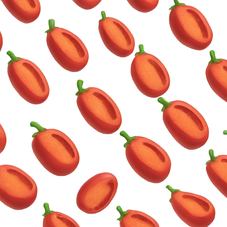 genmoji: One Half red hot 🥵 emoji Other Half freezing cold 🥶 emoji