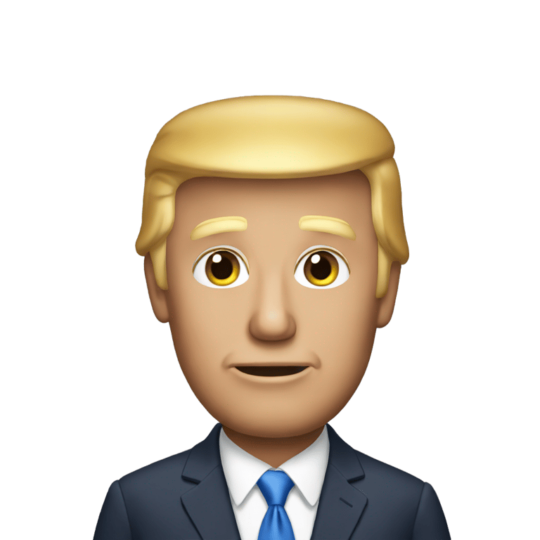 genmoji: Donald Trump