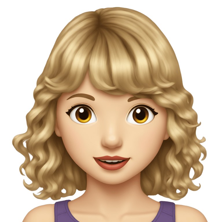 genmoji: Taylor Swift as a Child