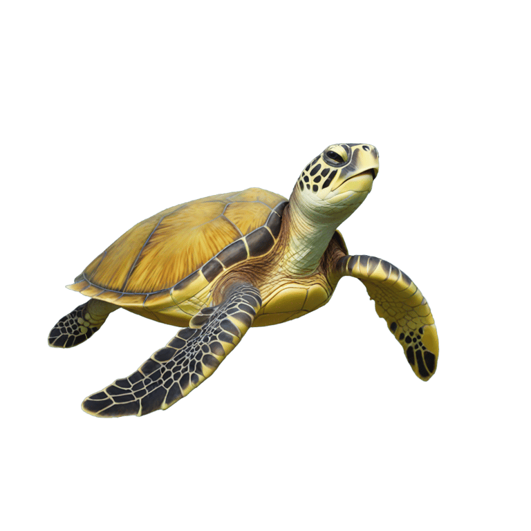 genmoji: sea turtle