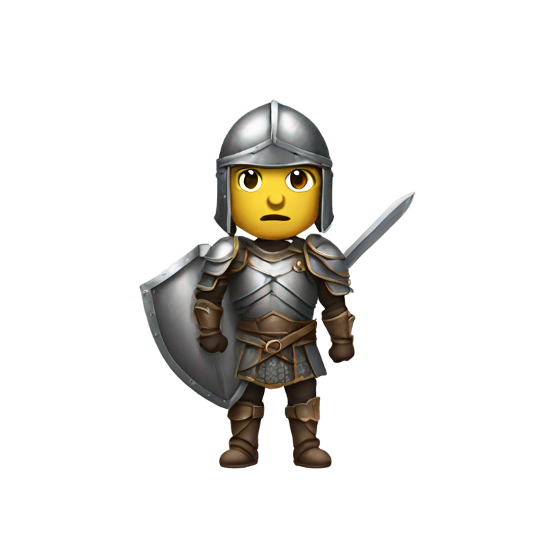 genmoji：骑士战士