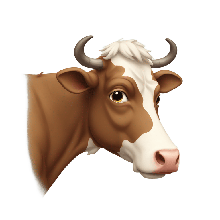 genmoji: Sad cowby