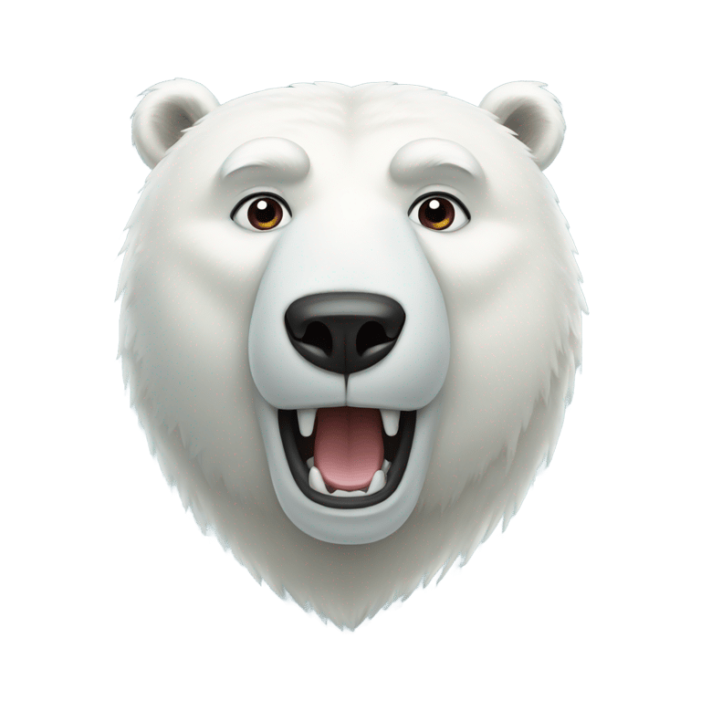 genmoji: polar bear