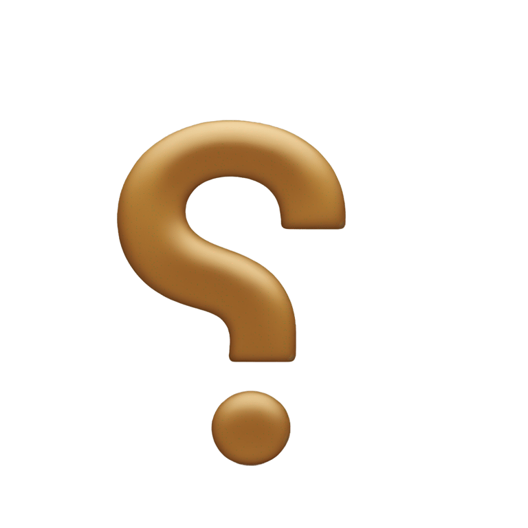 genmoji : Question mark