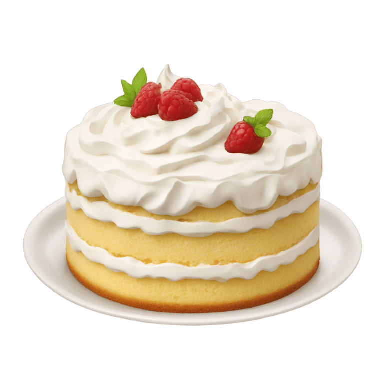 genmoji: Tres leches cake