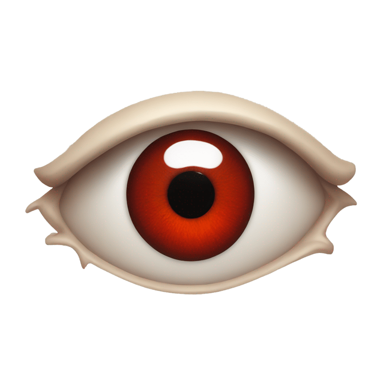 絵文字：red eye