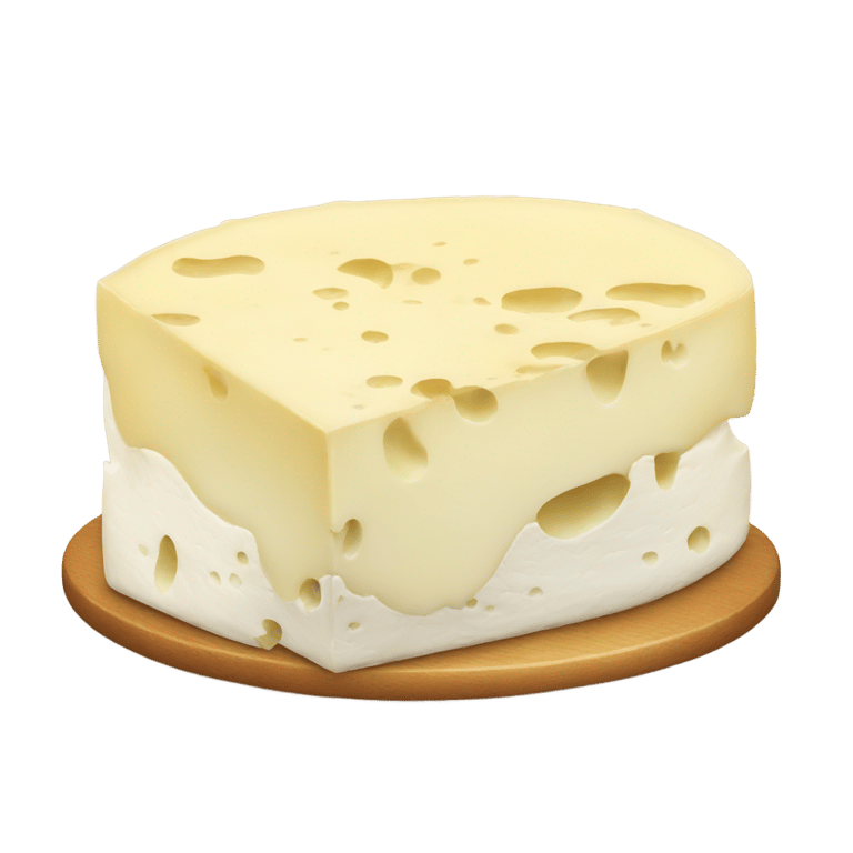 genmoji: Brie cheese