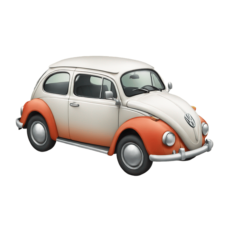 genmoji: Italian driving Volkswagen