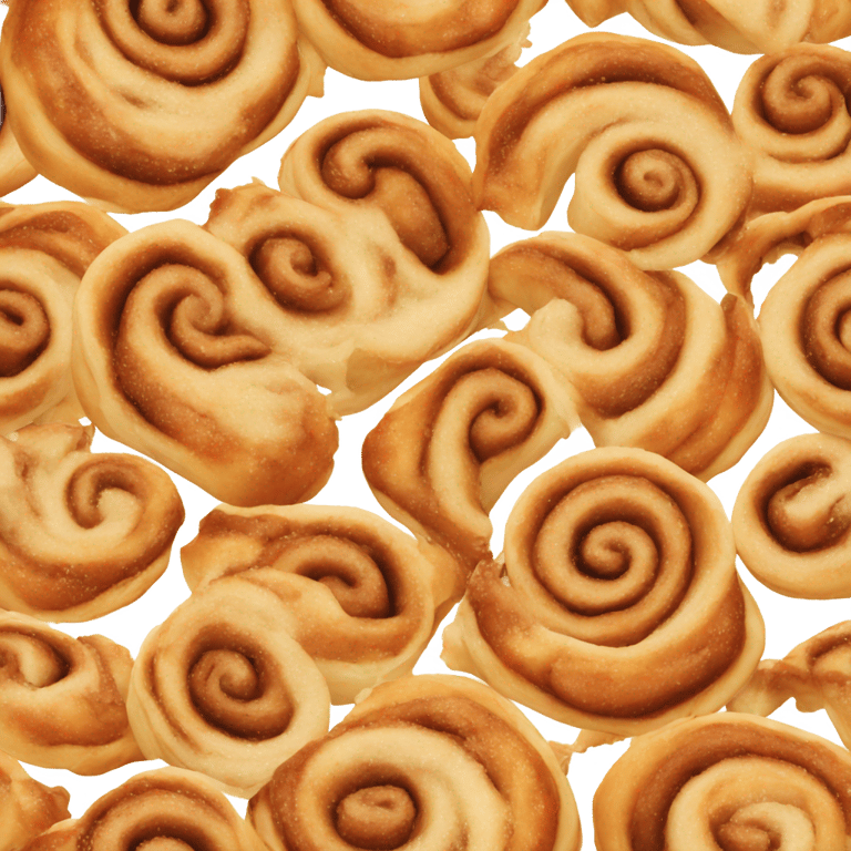 genmoji: Cinnamon roll