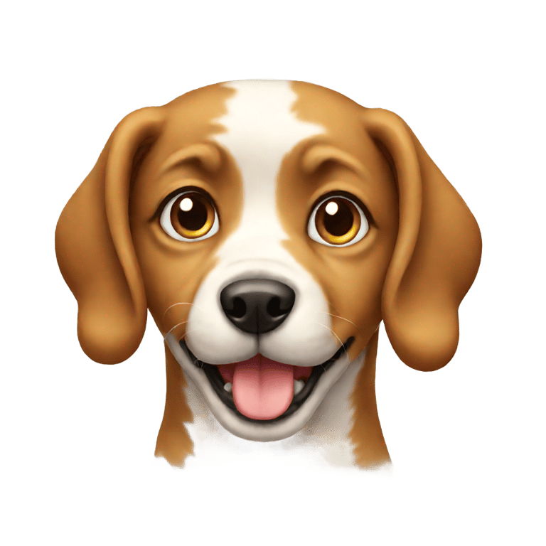 genmoji: cute dog