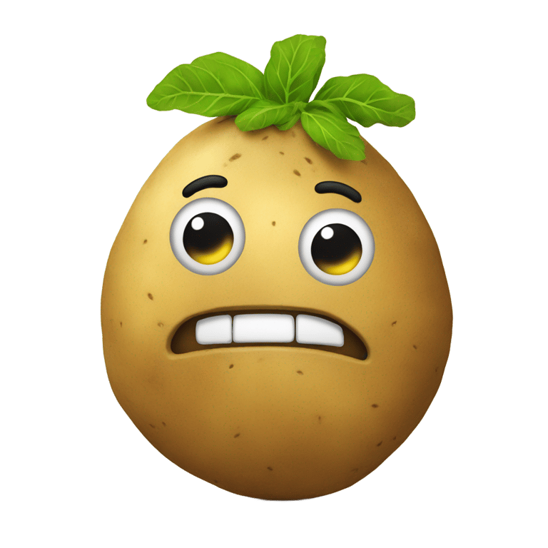 genmoji: Big potato planet