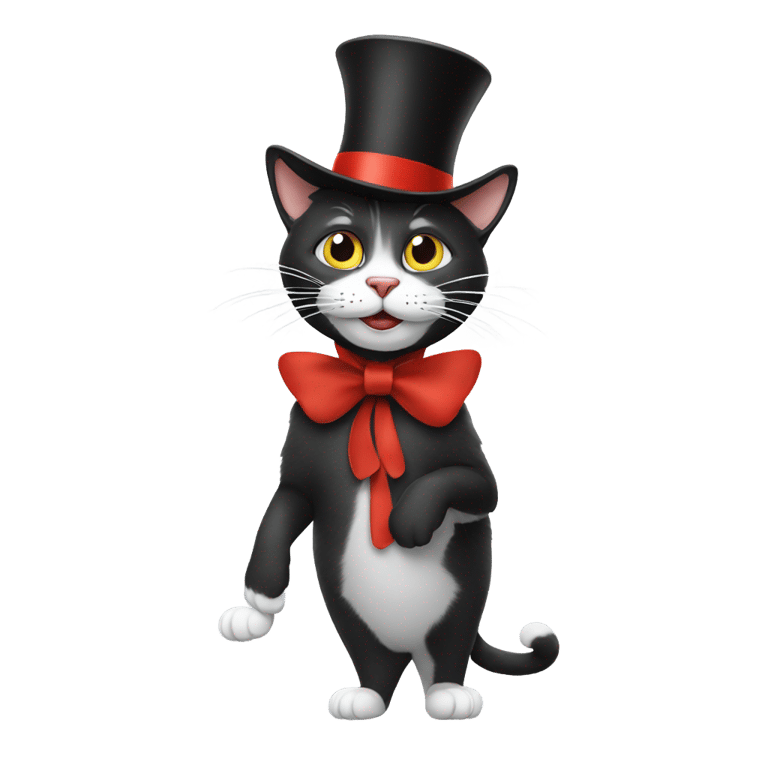 genmoji: Cat in the Hat