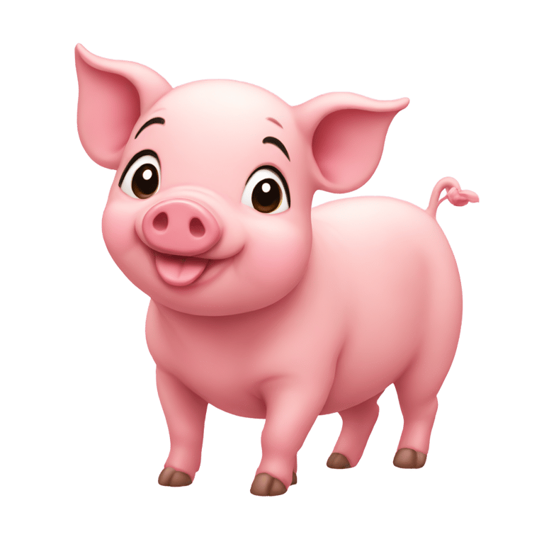 genmoji: piglet