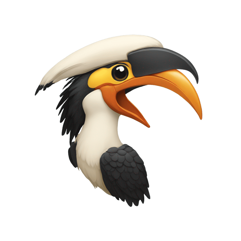 genmoji: Hornbill