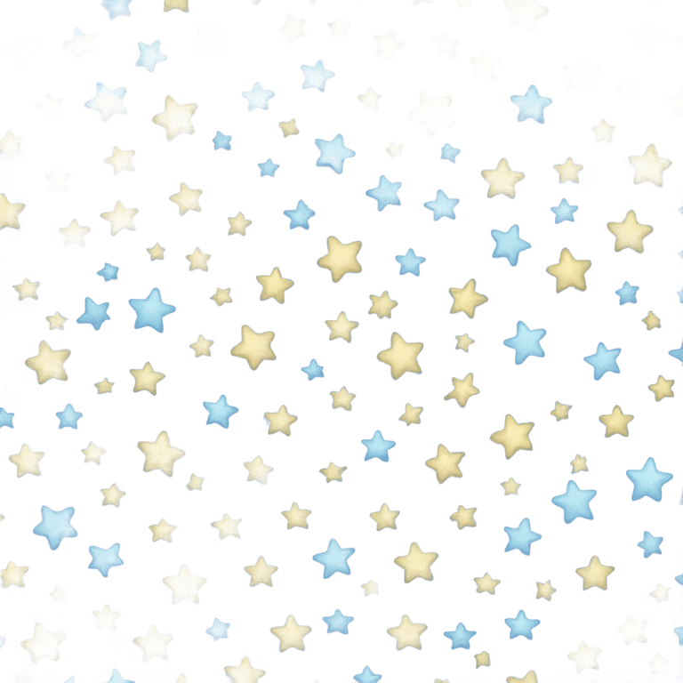 genmoji : Blue stars