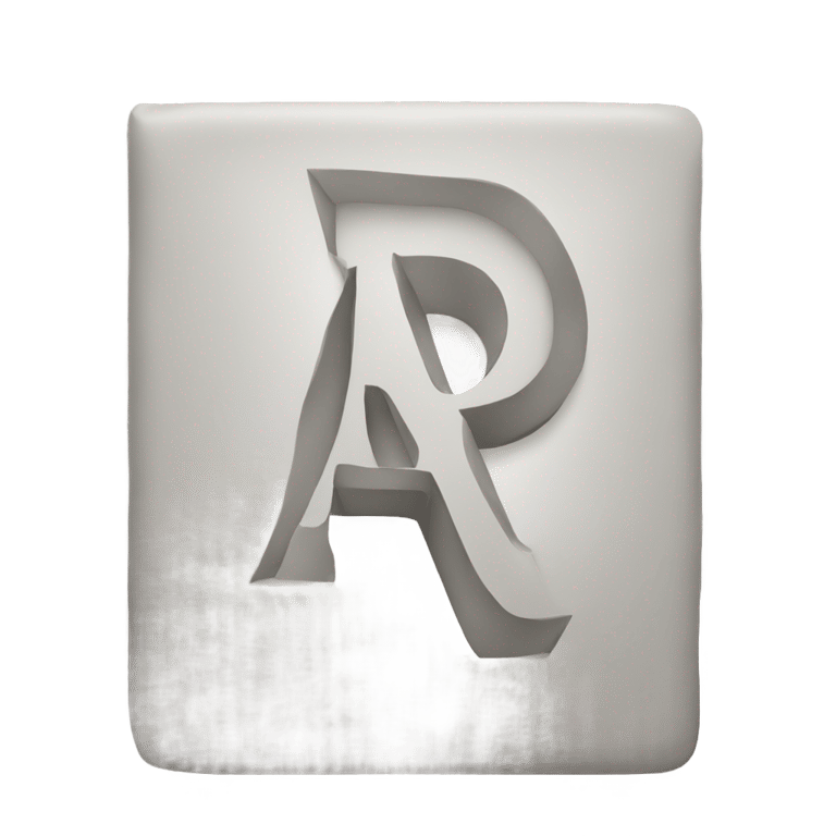 genmoji : Uppercase letter A