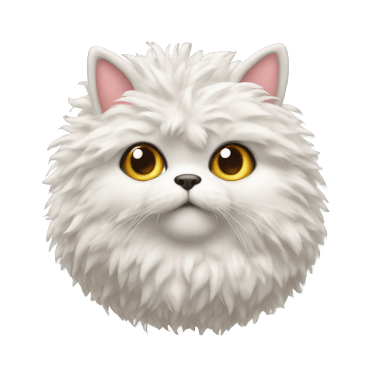 genmoji: fluff from pizza chunk