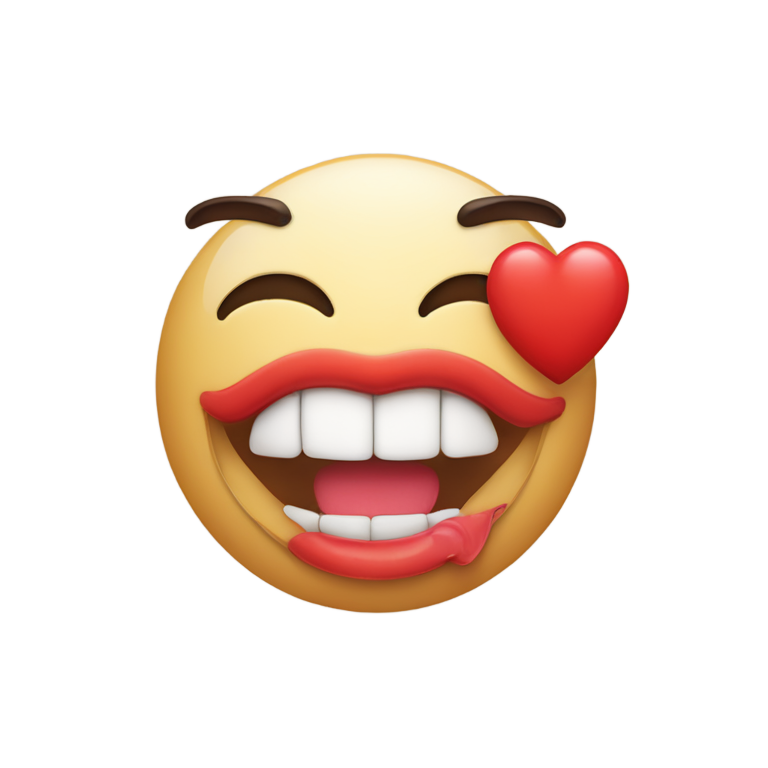 genmoji：开心脸和心形嘴
