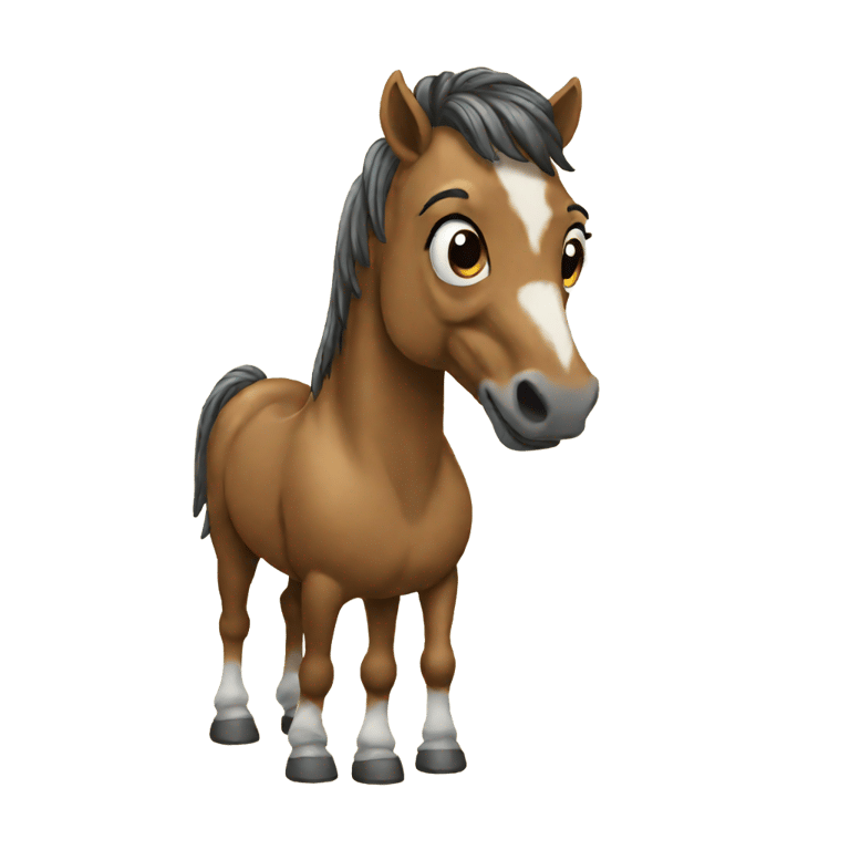 genmoji: cavalo bailarino voador