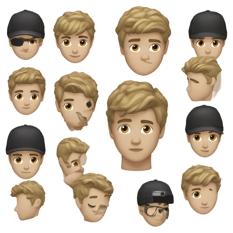 genmoji: Justin Bieber