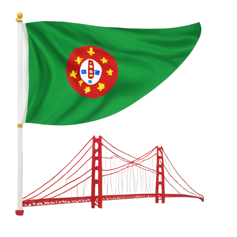 genmoji: Lisbon flag