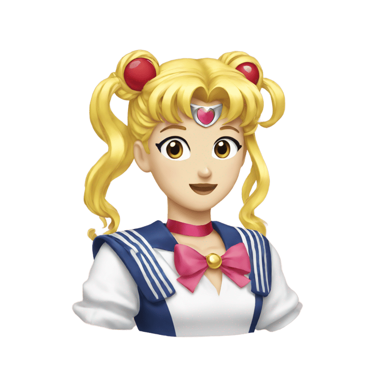 genmoji: Sailor moon emoji