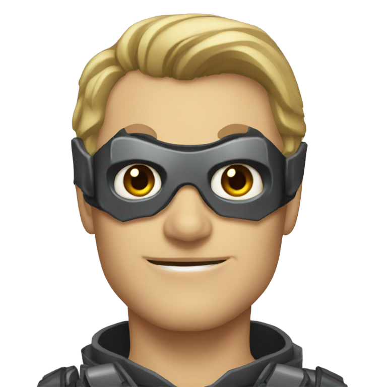 genmoji: Lobotomized Batman