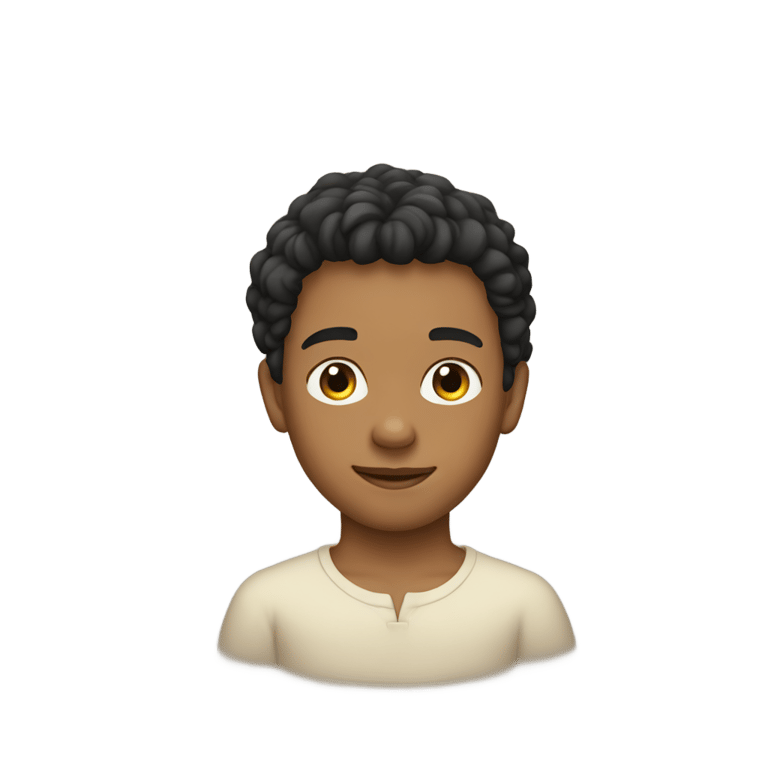 genmoji: young prince without beard