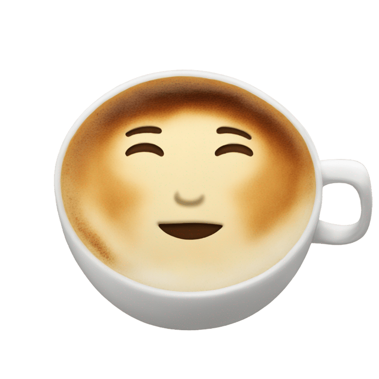 genmoji: leonardo di-cappuccino