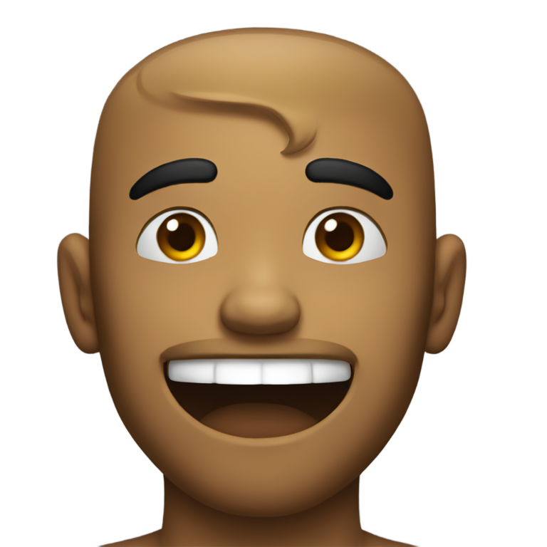 genmoji : Je vais te frapper la tête.