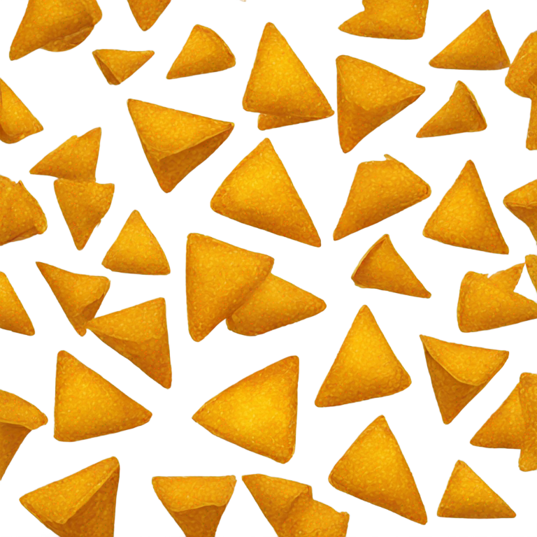 genmoji: Giant Gold Doritos
