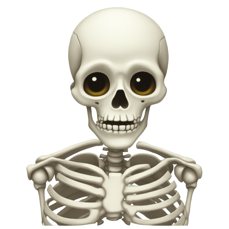 genmoji: sans the skeleton