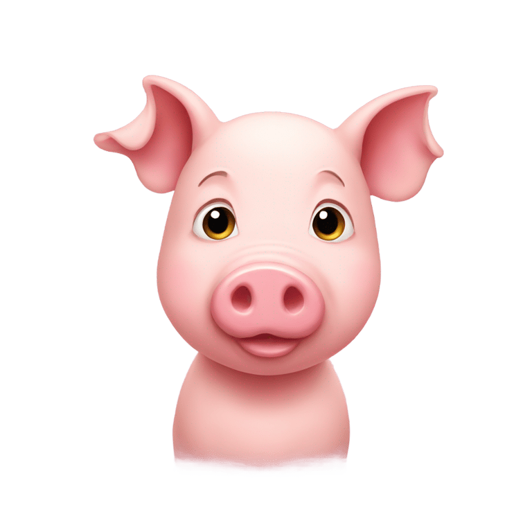 genmoji: boy pig