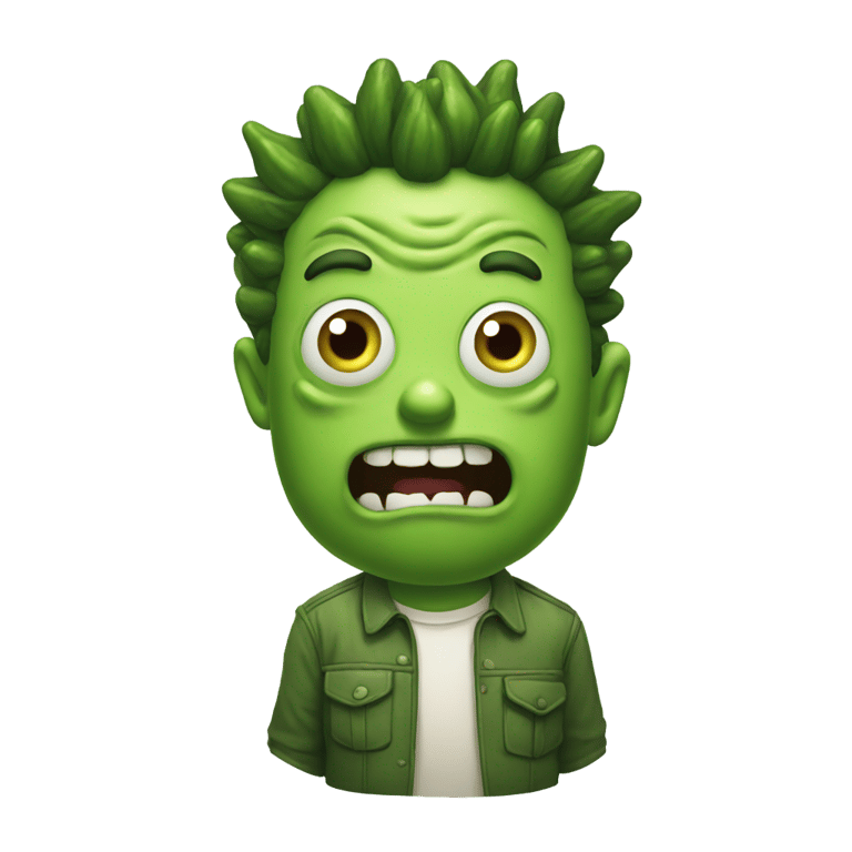 genmoji: Pickles evil