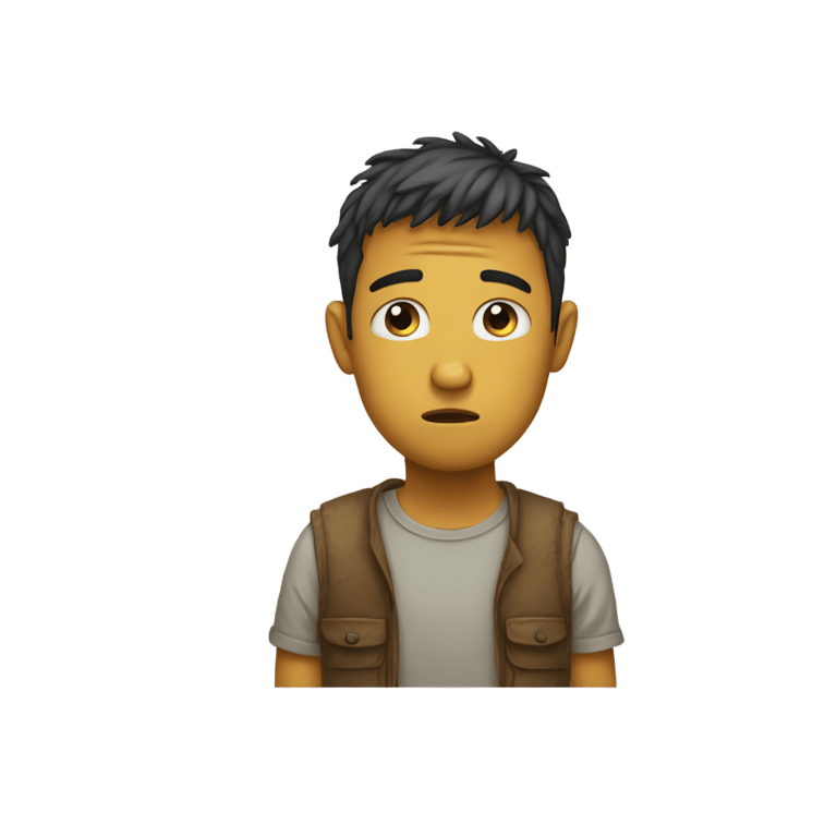 genmoji: Sad criw