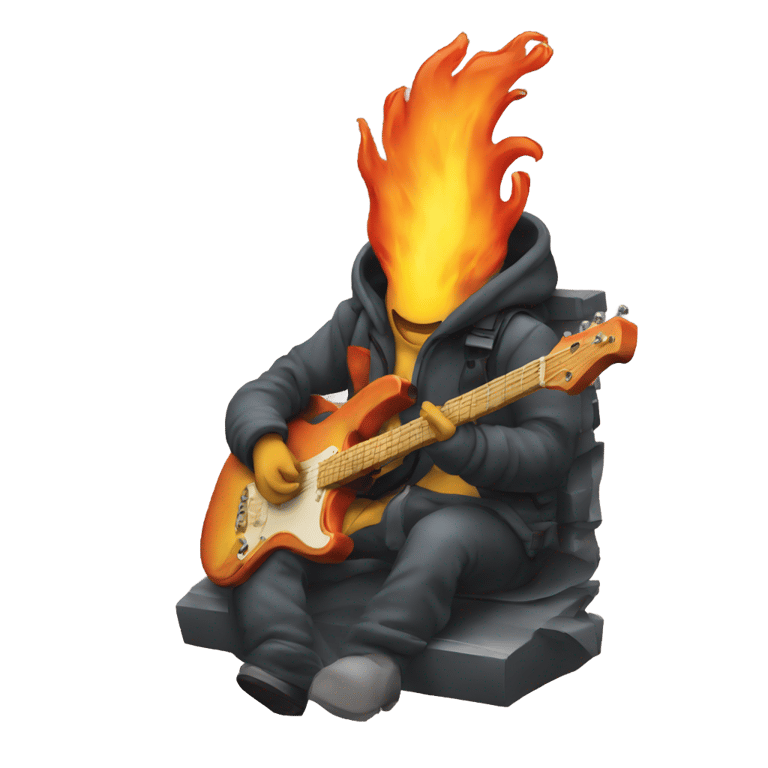 genmoji: Music Fire