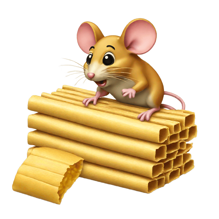 genmoji : Piège à souris avec un tamal