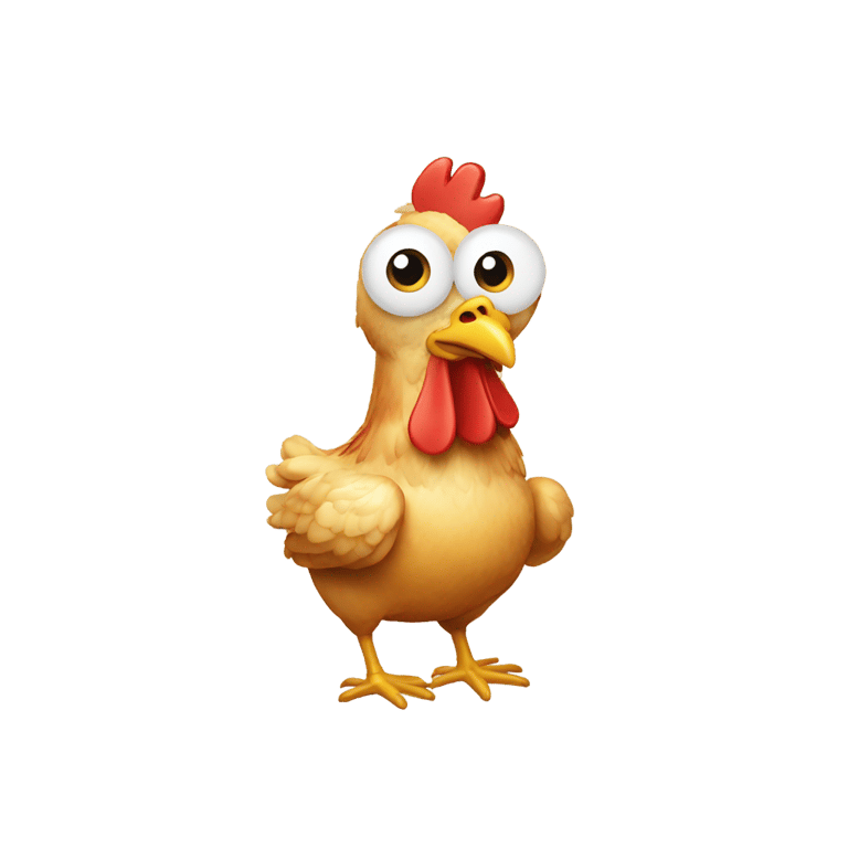 genmoji: Chicken baller